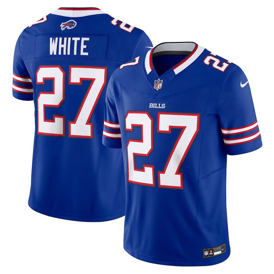 Men Buffalo Bills #27 Tr Davious White Nike Royal Vapor F.U.S.E. Limited NFL Jersey